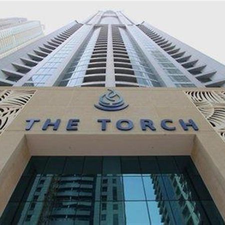 Ferienwohnung 2Br High Floor Torch Tower Dubai Marina Exterior foto