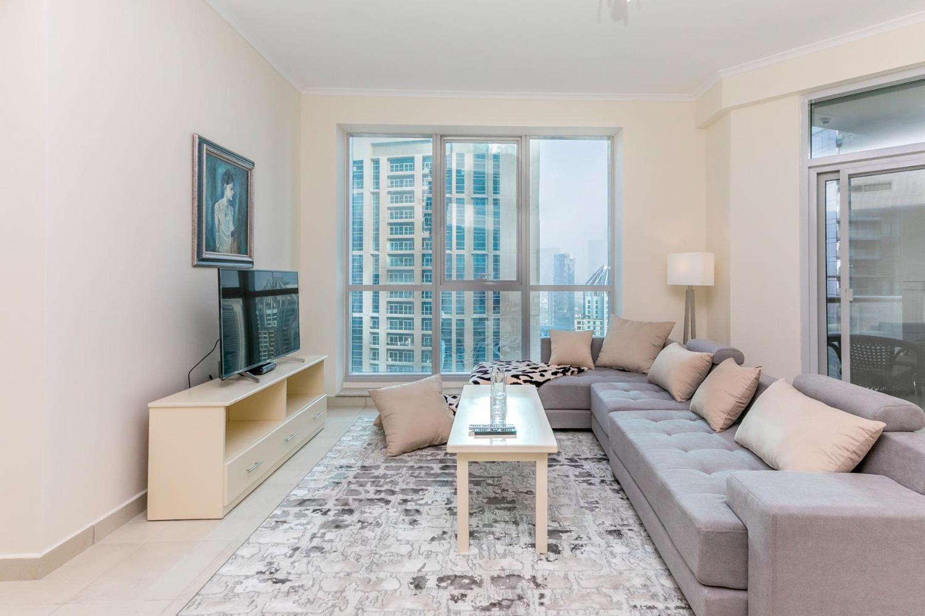 Ferienwohnung 2Br High Floor Torch Tower Dubai Marina Exterior foto