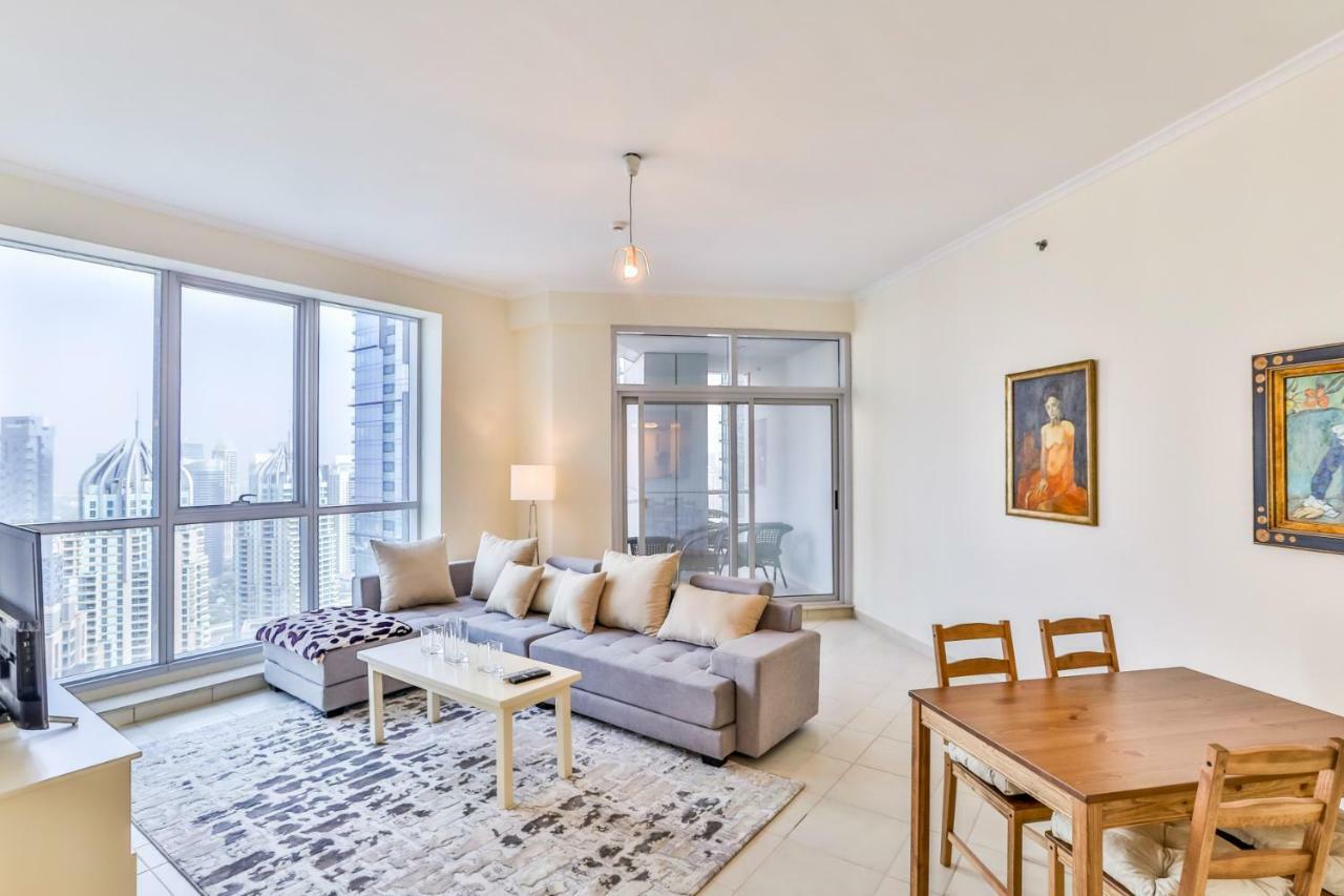 Ferienwohnung 2Br High Floor Torch Tower Dubai Marina Exterior foto